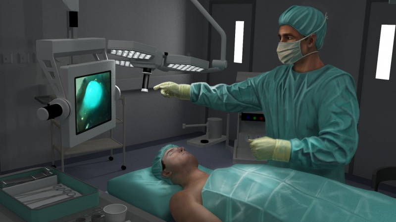 Surgical sequence Lightpoint medical